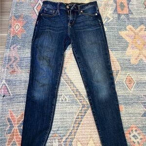 Banana Republic-  Mid Rise Skinny Blue Jeans